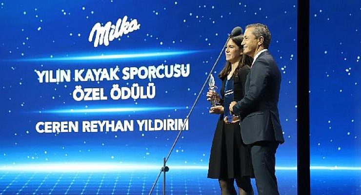 Milka Yılın Kayak Sporcusu Özel Ödülü Ceren Reyhan Yıldırım’ın oldu