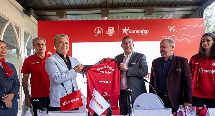 Muratpaşa Belediyesi Kadın Voleybol Takımı, Corendon Airlines ile birlikte başarılara uçacak