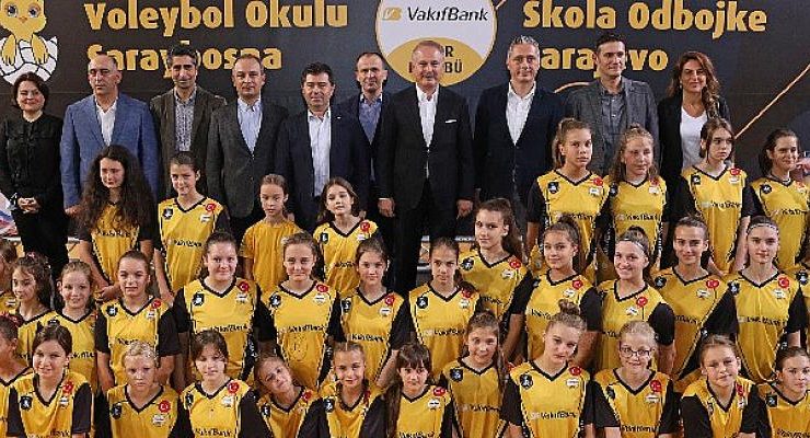 VakıfBank Spor Kulübü’nden Saraybosna Voleybol Okulu’na üst düzey ziyaret