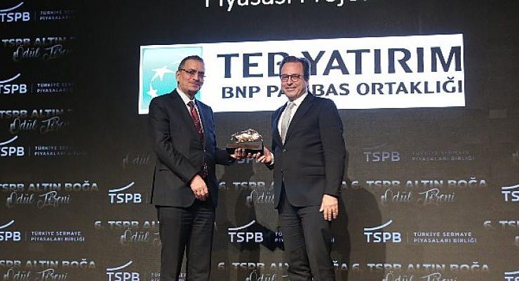 TEB Yatırım, “En Yaratıcı Sermaye Piyasası Projesi Ödülü”nün sahibi oldu