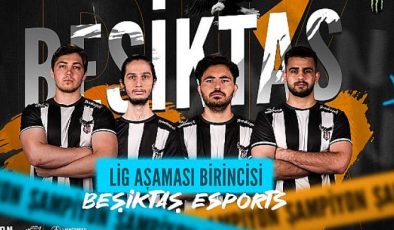PMPL Türkiye Lig Aşamasının birincisi Beşiktaş Esports oldu