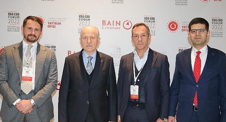 Yatırım Ofisi ve Bain & Company, Türkiye’nin ilk sürdürülebilirlik raporu olan ESG CEO Pulse’u sundu