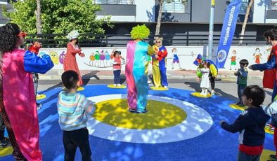Yenişehir Belediyesinden çocuklara özel sokak