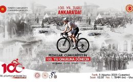 Cumhuriyet Yolunda, Tarihin İzinde Geçen 100. Yıl Cumhuriyet Bisiklet Turu, 5 Ağustos Cumartesi günü Bağımsızlığımızın Simgesi Başkent Ankara'da son buluyor