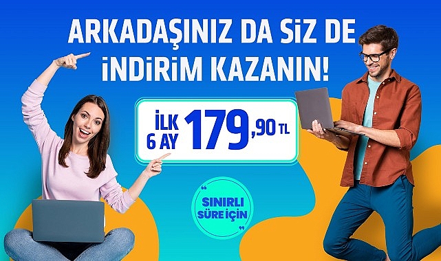 TurkNet'in GigaFiber'li Arkadaşını Getir kampanyası, hem sizi hem arkadaşlarınızı sevindiriyor